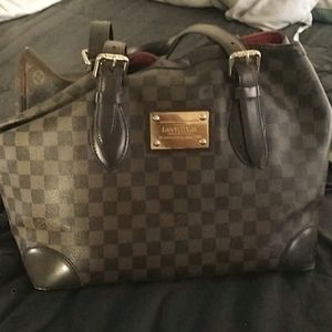 Authentic Damier MM Hampstead